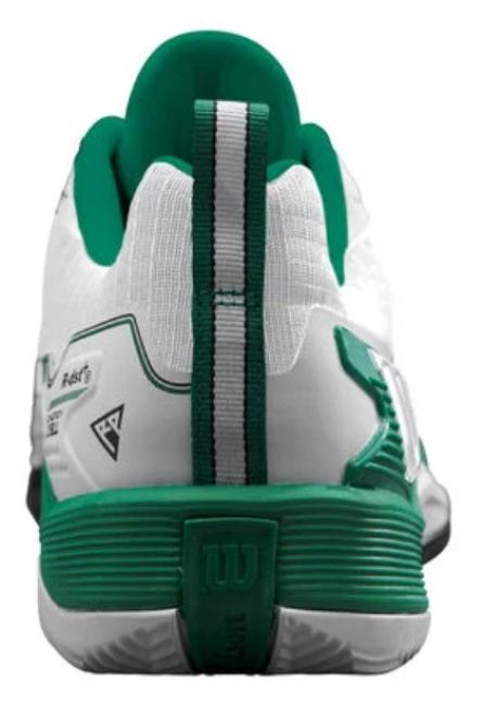 Wilson Rush Pro 4.5 Sandplatzschuh Herren / Weiß-Grün